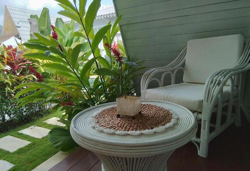 스탠다드 룸 가든 전망, Piramida S White Villa S Bali