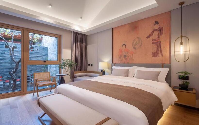 اتاق استاندارد اینتریور, Xinxiang Yayuan Beijing Sihe Courtyard With Sky Garden Terrace Near Tiananmen Square Forbidden City