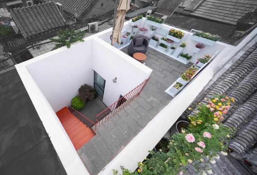 اتاق لوکس با بالکن, Xinxiang Yayuan Beijing Sihe Courtyard With Sky Garden Terrace Near Tiananmen Square Forbidden City