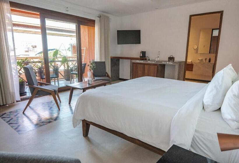 غرفة سوبيريور سرير كينج, Casa Pepe Hostel Boutique   Sayulita