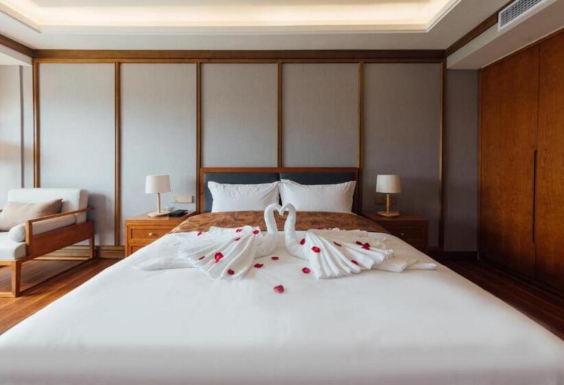 سوئیت دولوکس با چشم‌انداز رودخانه, White Swan Guest House Meizhou
