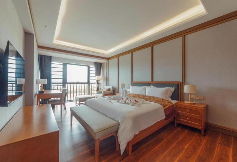سوئیت دولوکس با چشم‌انداز رودخانه, White Swan Guest House Meizhou