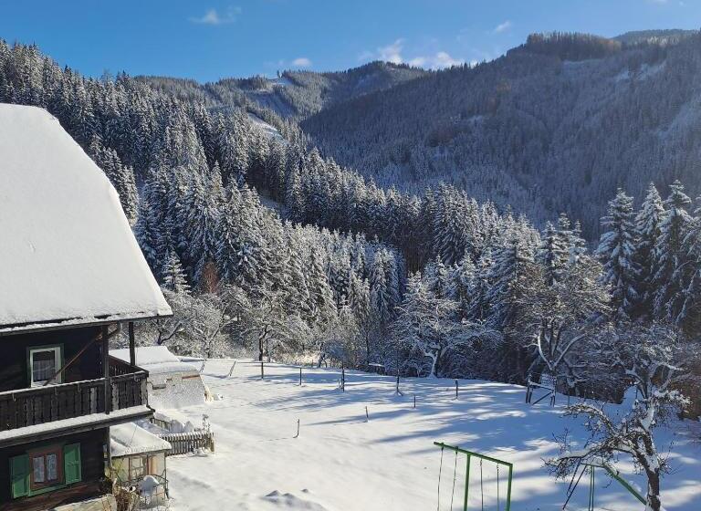 バス共有のスタンダードルーム, Almgasthof Spitzer