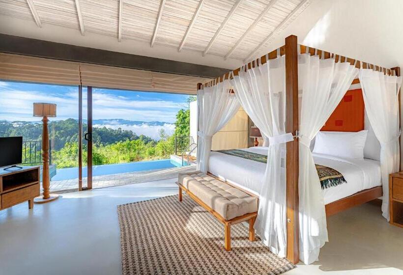 اتاق استاندارد با چشم‌انداز کوهستان, Celestial Hills   Villas & Suites By The Clarks