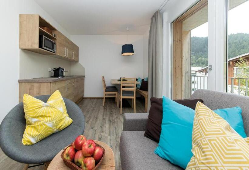Апартаменты 2 Спальни с Балконом, Alpine Lodge Klösterle Am Arlberg