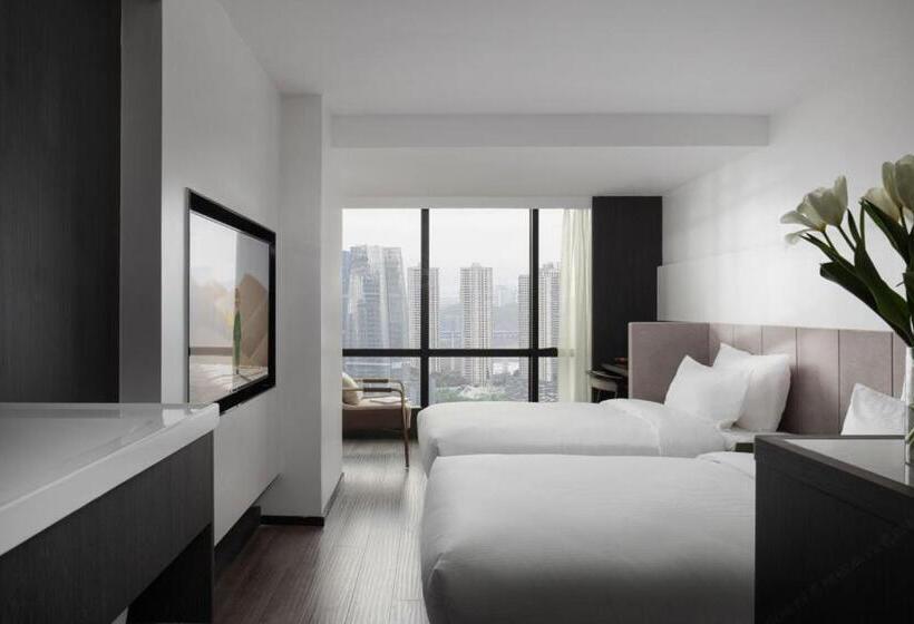 اتاق استاندارد, Jinxi Aerial Riverview Hotel   Chongqing Jiefangbei Hongya Cave