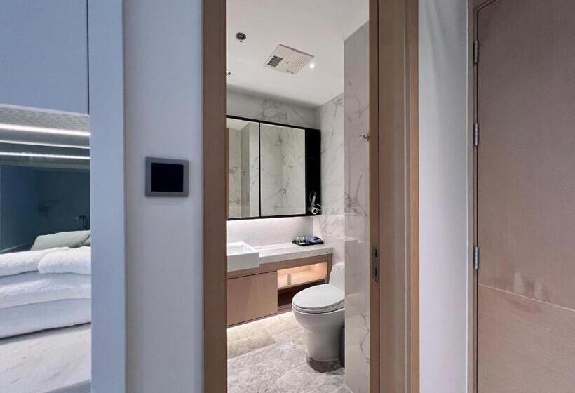 اتاق لوکس, Kaisen Xiyue Hotel Apartment   Shenzhen International Convention And Exhibition Center