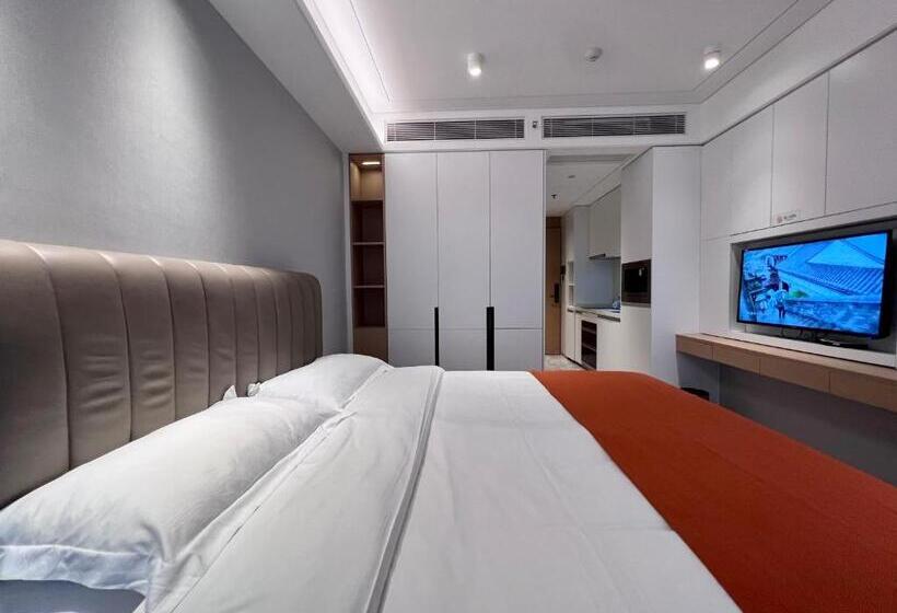 اتاق لوکس, Kaisen Xiyue Hotel Apartment   Shenzhen International Convention And Exhibition Center