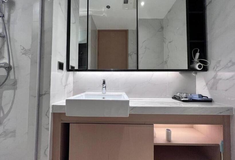 اتاق لوکس, Kaisen Xiyue Hotel Apartment   Shenzhen International Convention And Exhibition Center