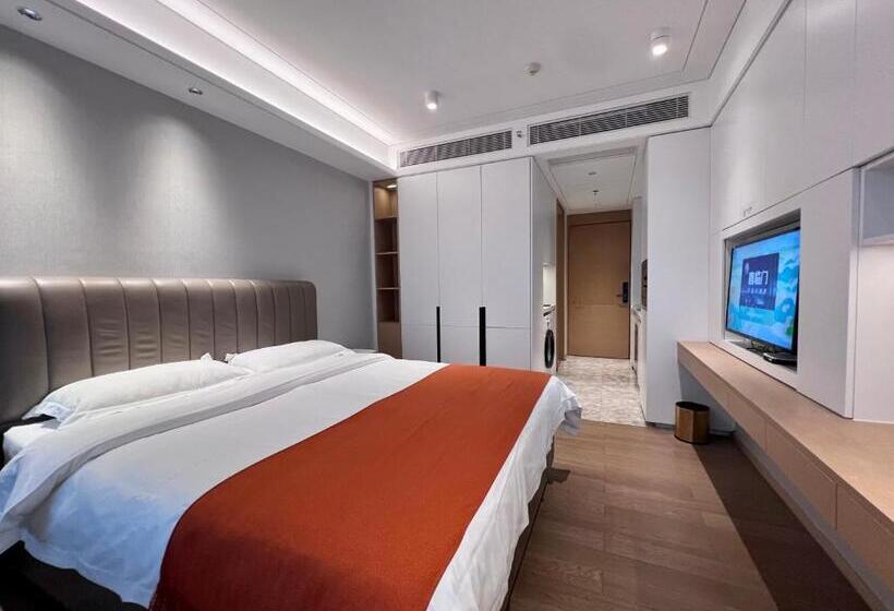 اتاق لوکس, Kaisen Xiyue Hotel Apartment   Shenzhen International Convention And Exhibition Center