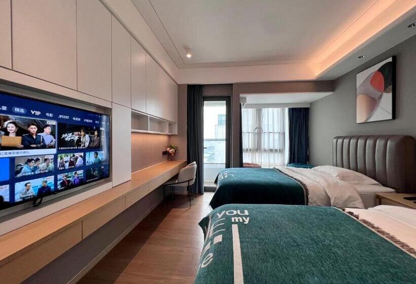 اتاق سوپریور, Kaisen Xiyue Hotel Apartment   Shenzhen International Convention And Exhibition Center