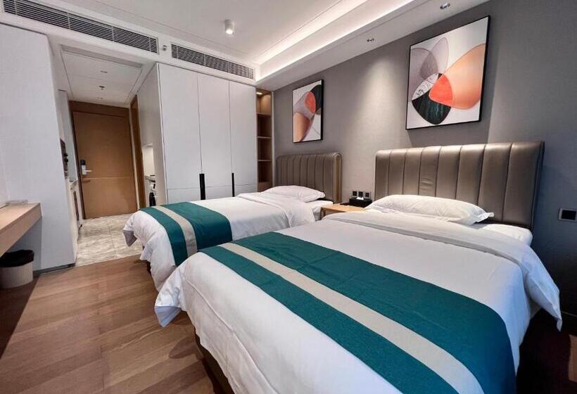 اتاق لوکس, Kaisen Xiyue Hotel Apartment   Shenzhen International Convention And Exhibition Center