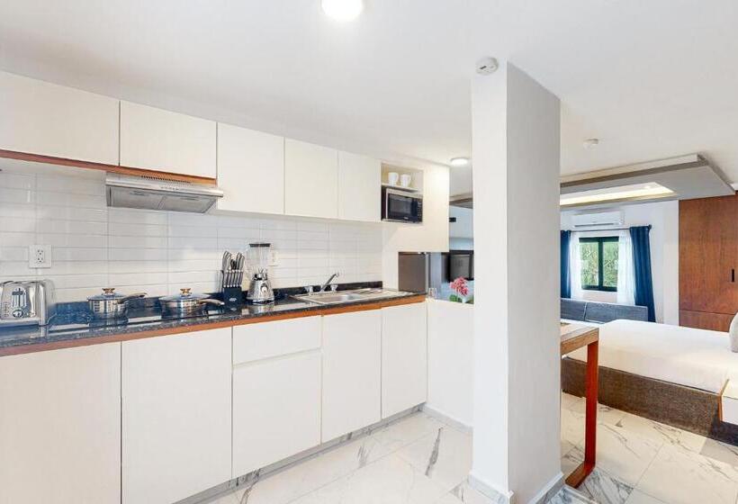 آپارتمان 1 خوابه, Seven Boutique Unit #36