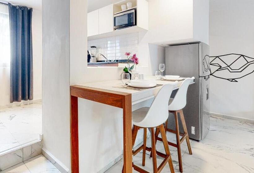 آپارتمان 1 خوابه, Seven Boutique Unit #36