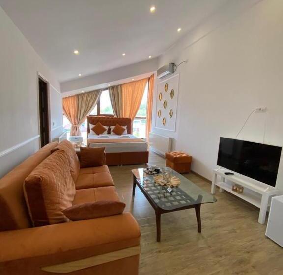 اتاق سوپریور با تخت بزرگ, Ami Residence Bucharest Airport&therme&parking