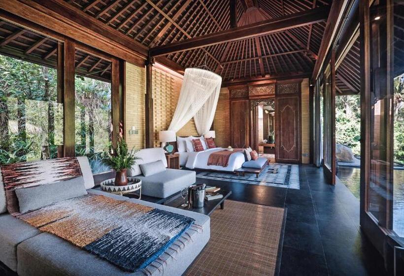 Вилла с 1 спальней и бассейном, Sanna Ubud A Pramana Experience