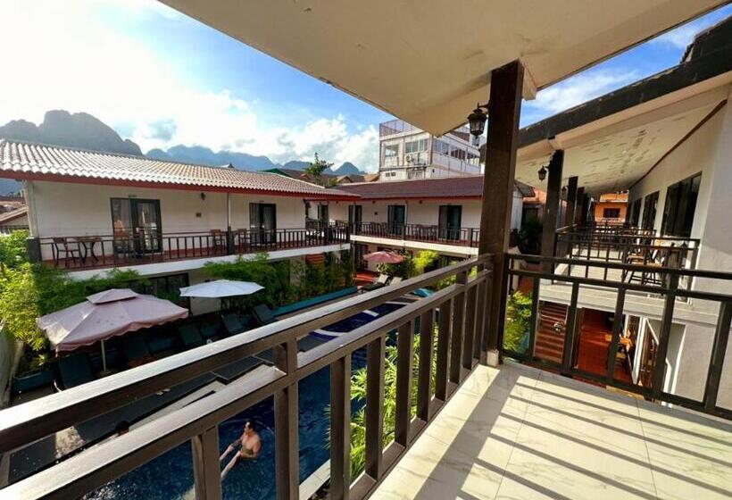 Номер Стандарт Вид на Горы, Champa Inn Resort