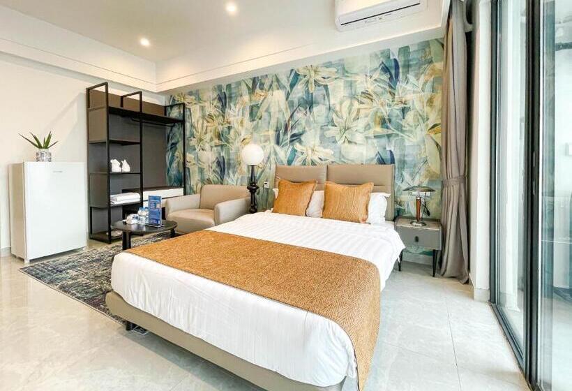 آپارتمان لوکس 1 خوابه, Phnom Penh Huan Yu Center Hotel & Residence 金边寰宇中心酒店公寓
