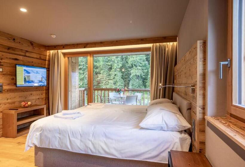 Апартаменты Deluxe 1 Спальня, Swisspeak Resorts Zinal