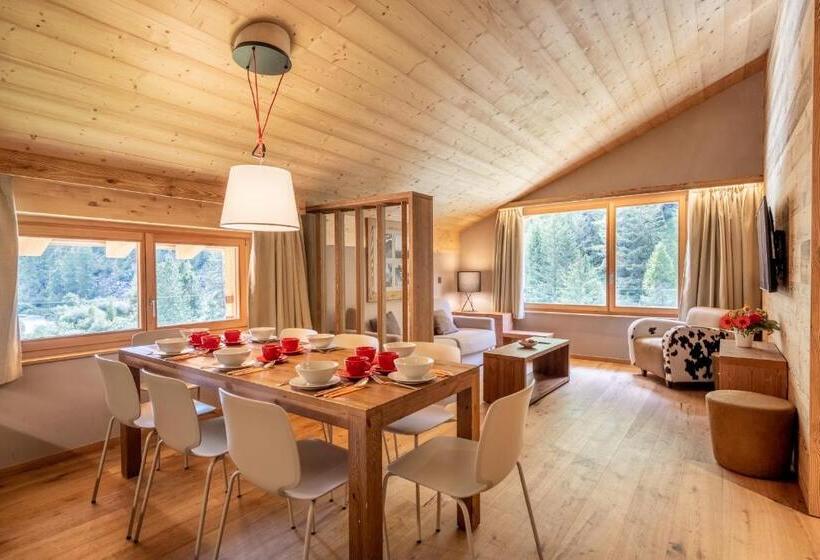 Апартаменты 3 Спальни, Swisspeak Resorts Zinal