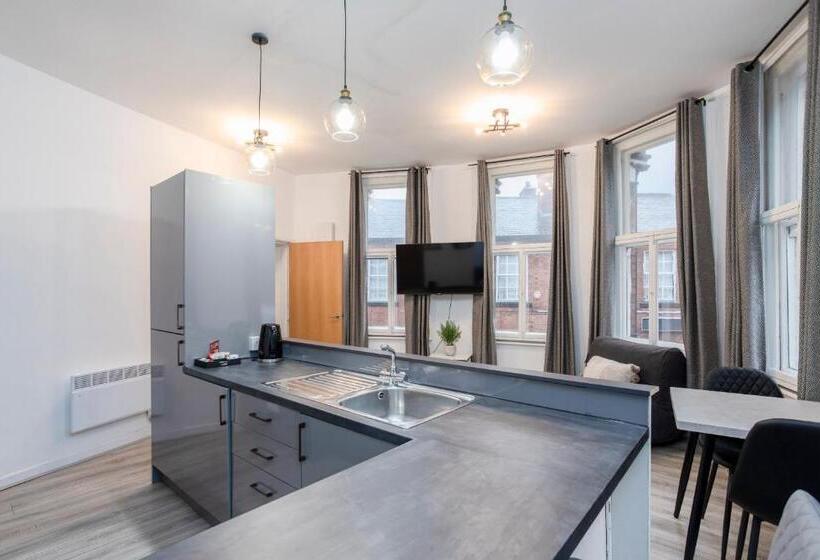 Апартаменты 2 Спальни, Oxford Row Apartments, Leeds City Centre