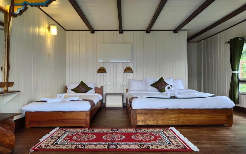 اتاق لوکس سه تخته, The Nettle And Fern Farmstay