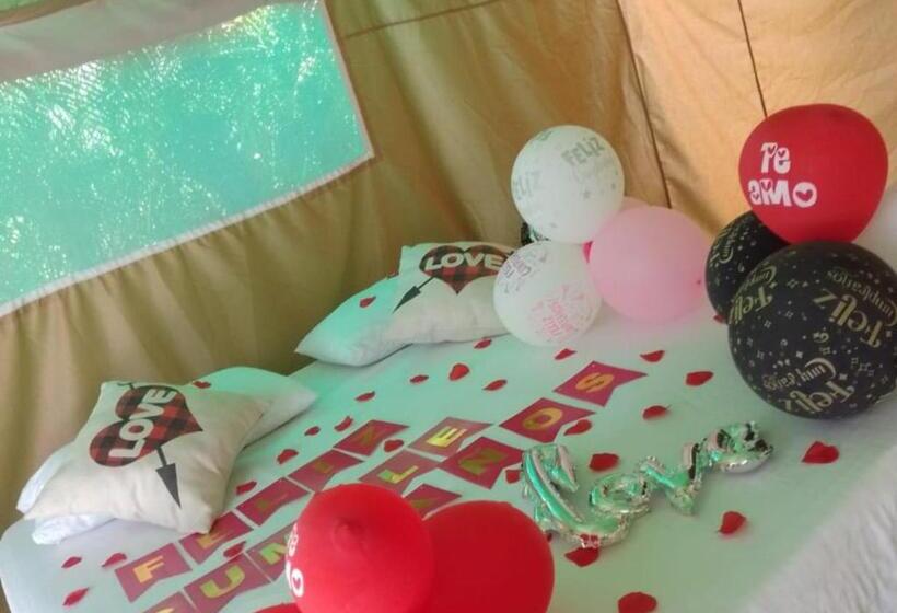 디럭스 룸, Hostel Glamping Mistiko Safari   Carmen De Apicala