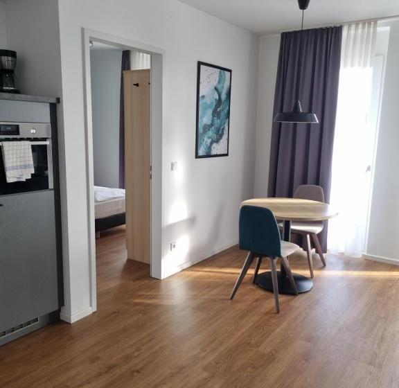 Апартаменты 1 Спальня, Livingroom Bad Homburg Boardinghouse