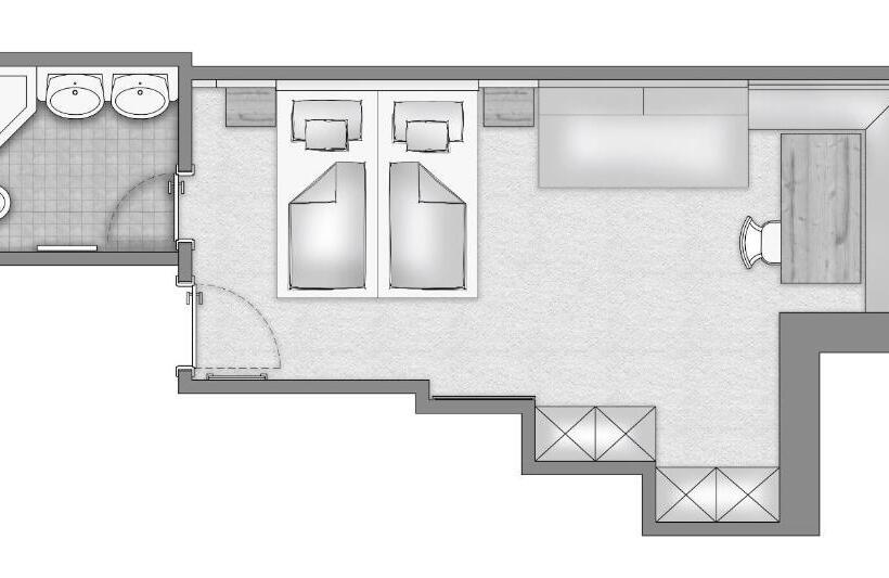Трехместный Номер Deluxe, Alpinstyle Hotel Ischgl