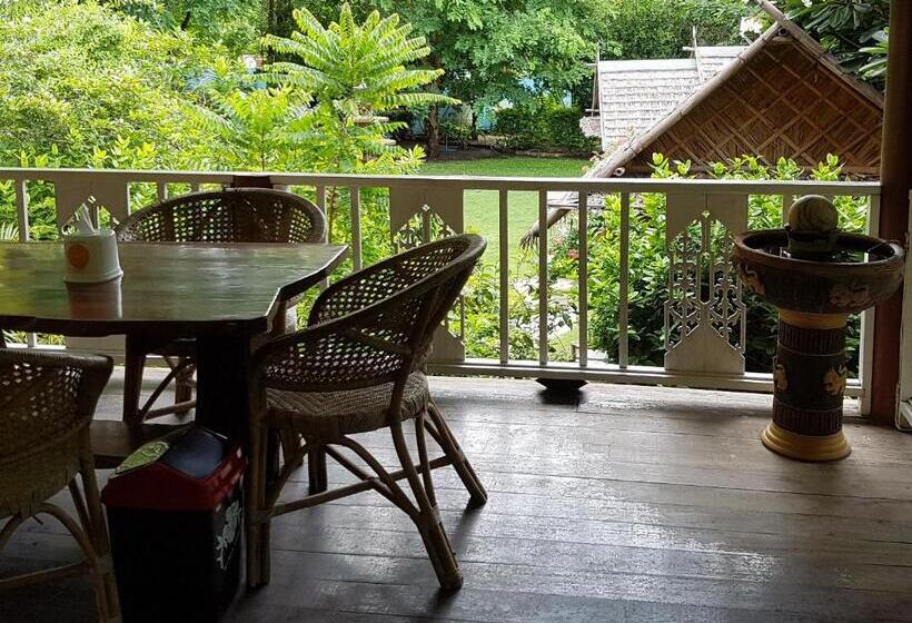 패밀리 룸 가든 전망, Ban Sabai Sabai Guest House