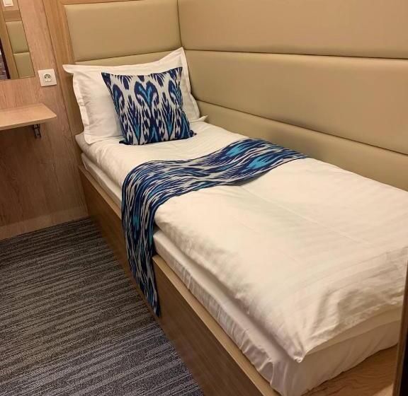 장애인을 위한 스탠다드 싱글 룸, Qo Noq Tashkent Airport Hotel Sleep Lounge & Showers, Terminal 2   Transit Only