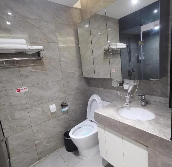 اتاق لوکس, Guangzhou Concierge Apartment   Guangzhou Financial City Keyun Road Metro Station