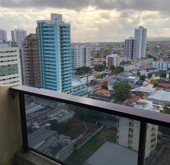 침실 1개 발코니 아파트, Golden Beach Flat Recife