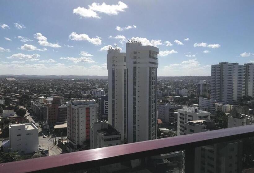 침실 1개 발코니 아파트, Golden Beach Flat Recife