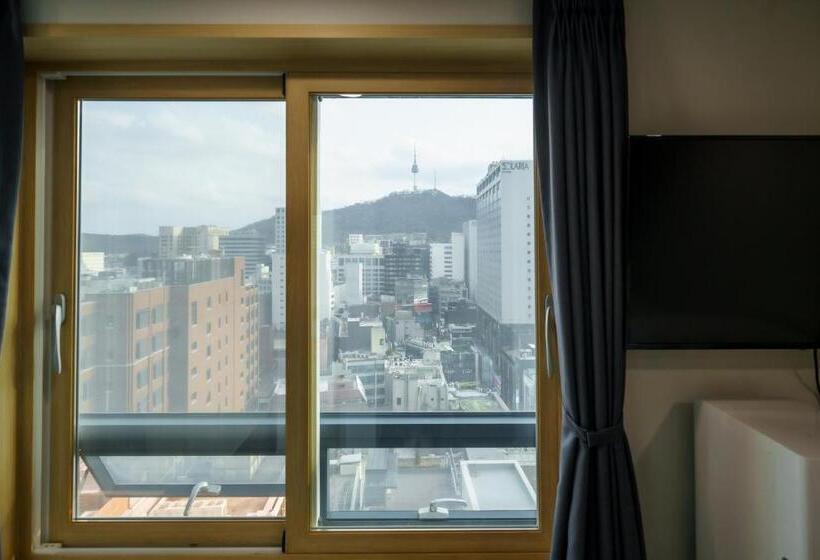חדר סטנדרטי לשלושה עם נוף, The Stay Hue Myeongdong