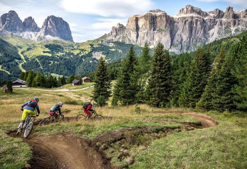 带1个卧室的豪华公寓, Dolomiti Luxury Mountain View Ski In Ski Out