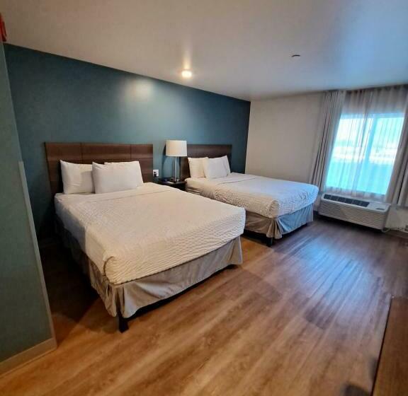 Номер Стандарт 2 Двуспальные Кровати, Woodspring Suites Fargo North Near Ndsu