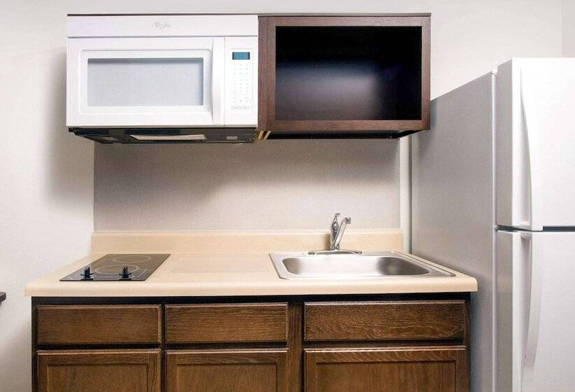 Номер Стандарт 2 Двуспальные Кровати, Woodspring Suites Fargo North Near Ndsu