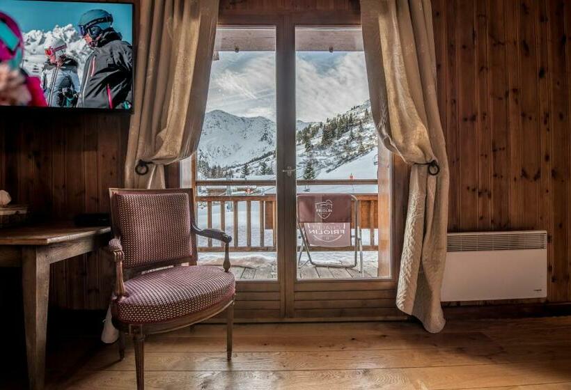 חדר משפחתי נוף להרים, Chalet Du Friolin