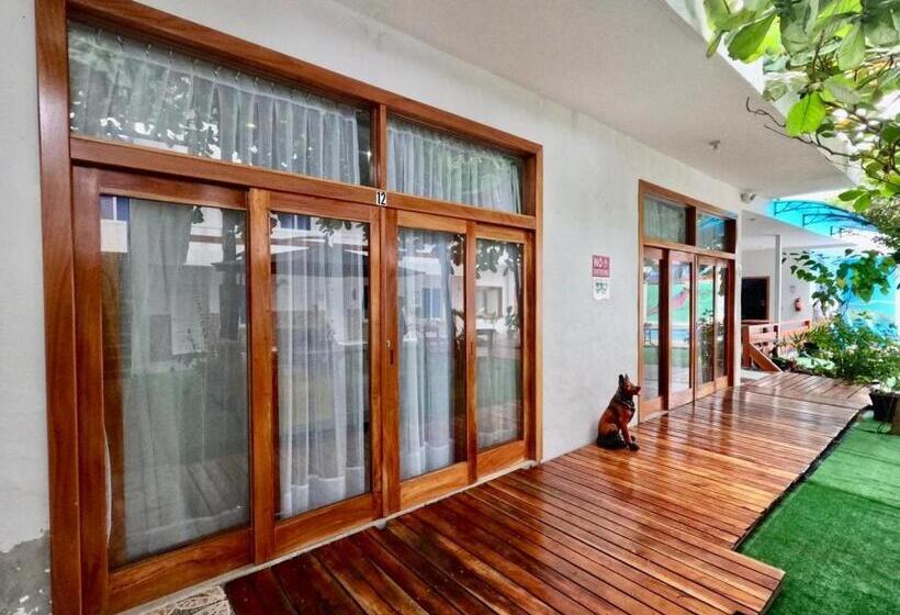 غرفة قياسية ثلاثية مطلة علي الحديقة, Galápagos Isabela Hotel Loja