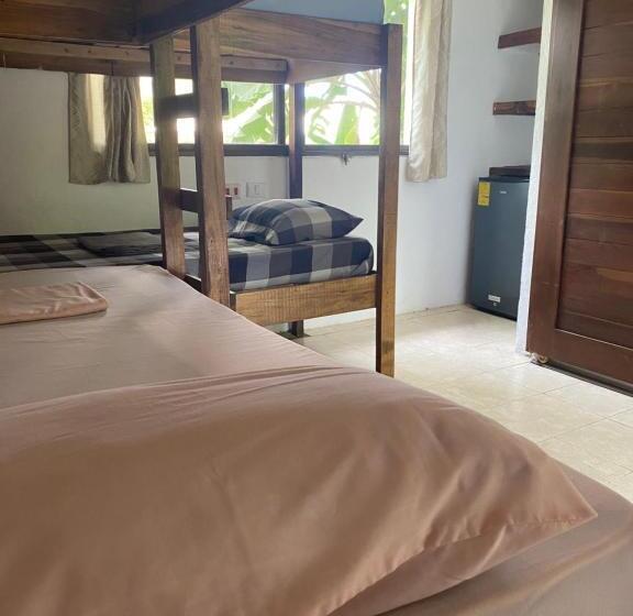 4인용 스탠다드 룸, Pura Vida Mini Hostel Santa Teresa
