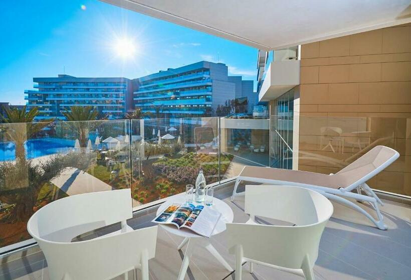 小型套房带泳池景, Hipotels Playa de Palma Palace & Spa