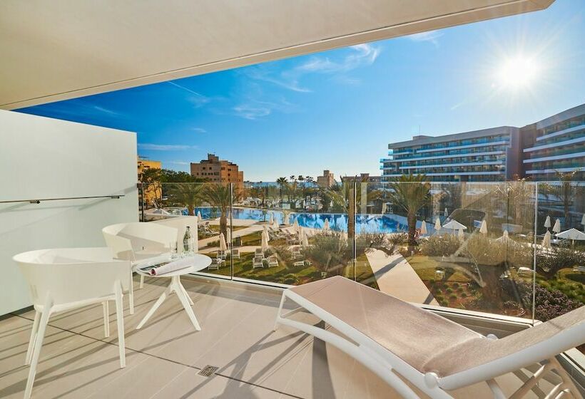 小型套房带泳池景, Hipotels Playa de Palma Palace & Spa