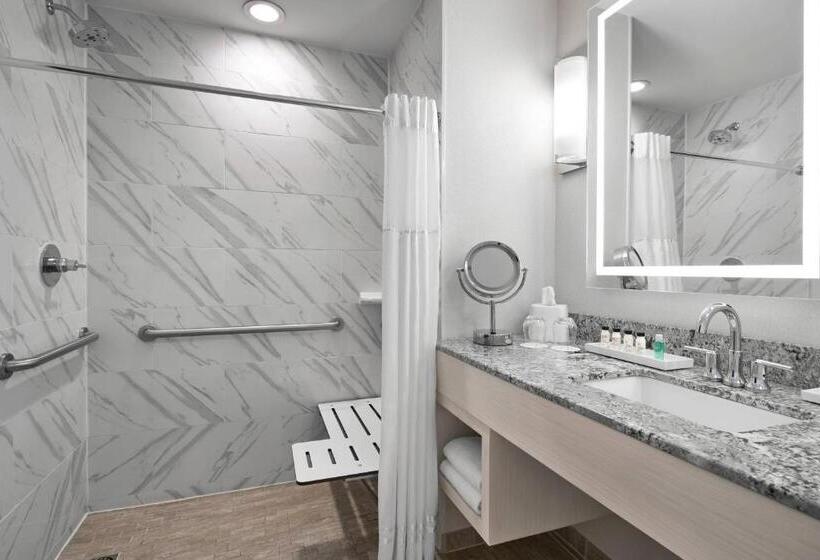 מיטת קינג בסוויטה, Sonesta Hotel Baltimore Inner Harbor