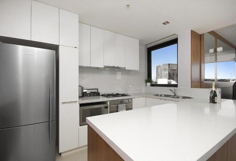 Апартаменты Ejecutiva 3 Спальни, Waterfront Melbourne Apartments