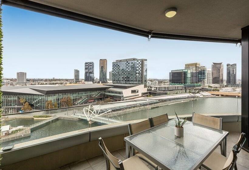 Апартаменты Ejecutiva 3 Спальни, Waterfront Melbourne Apartments