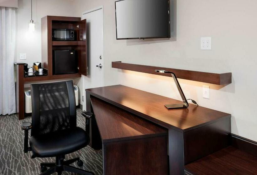 带大床的标准间, Courtyard By Marriott Dallas Plano/richardson