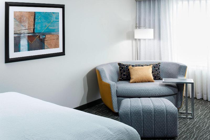 带大床的标准间, Courtyard By Marriott Dallas Plano/richardson