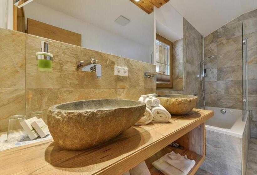 标准间带阳台, Oberlechtaler Hof Boutique