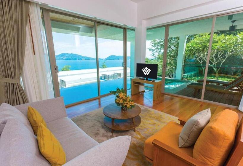 1침실 빌라 바다전망, Wyndham Grand Phuket Kalim Bay